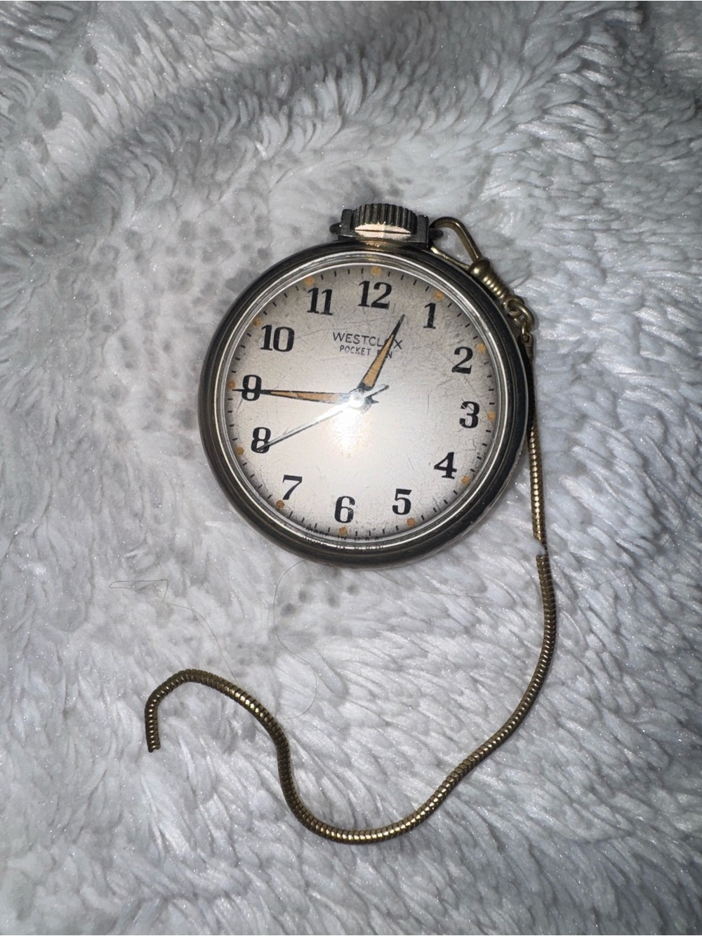 Vintage Working Westclox Pocket Ben Pocket Watch